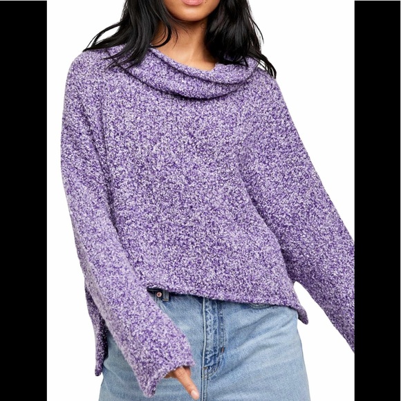 Free People BFF Cowl Neck Sweater - Picture 1 of 6
